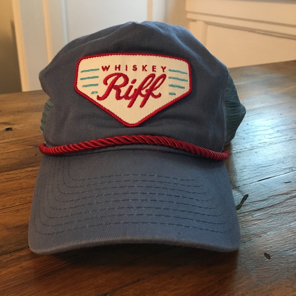 Whiskey Riff Retro Patch Rope Cap